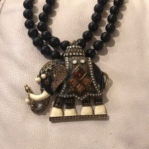 Heidi Daus Elephant necklace